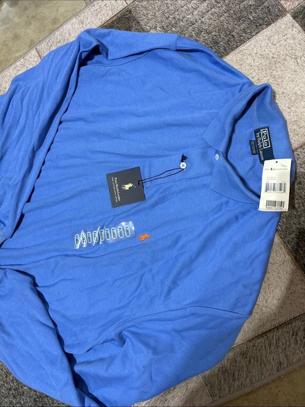 New Polo, Ralph Lauren, long sleeve polo shirt, men’s XL